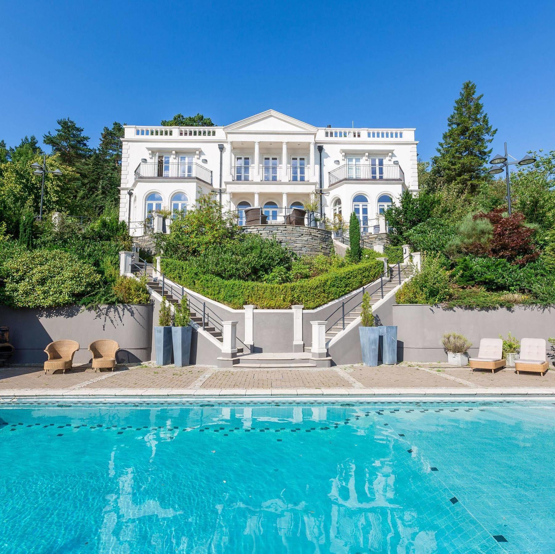 Villa Charlotte Bergen Exterior foto